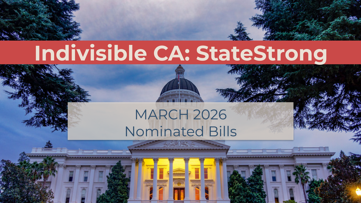 Voting For CA State Strong (CASS) 2026 Priority Bills